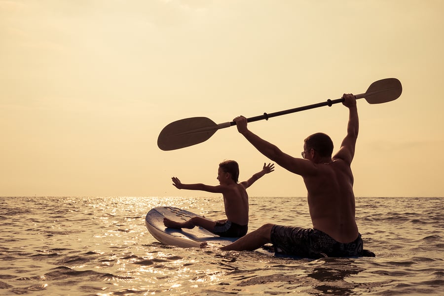 Taking kids to the beach